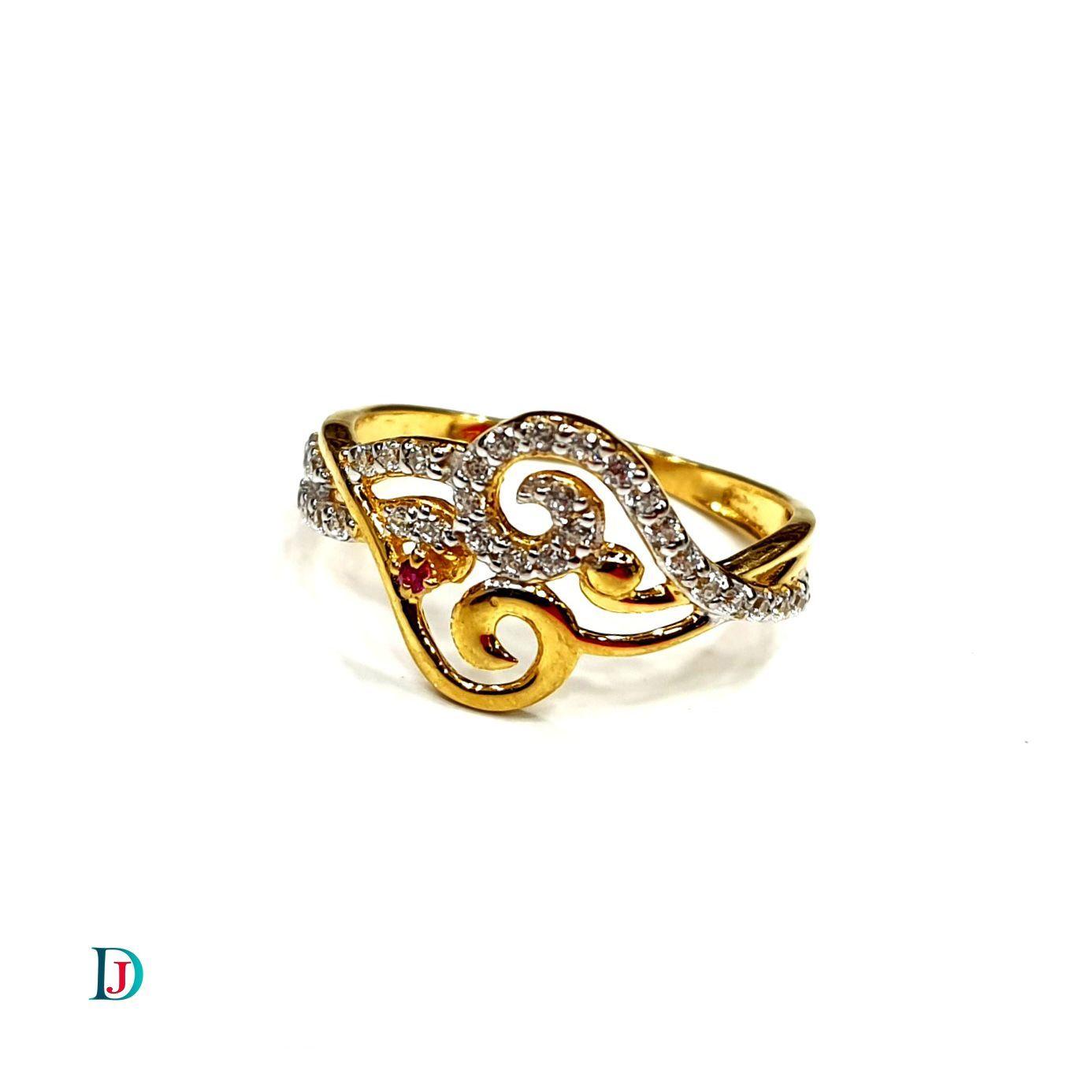 New and Latest Design of Desi Indian Rajasthani Gold Ladies-Ring 