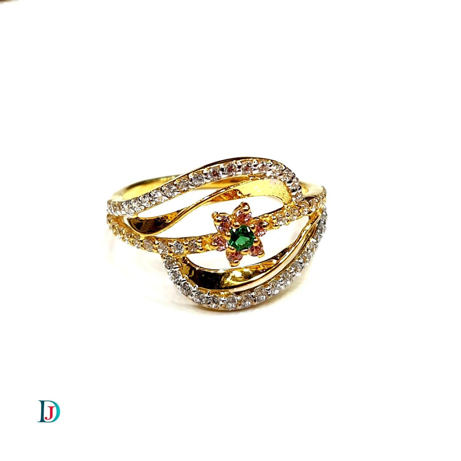 New and Latest Design of Desi Indian Rajasthani Gold Ladies-Ring 