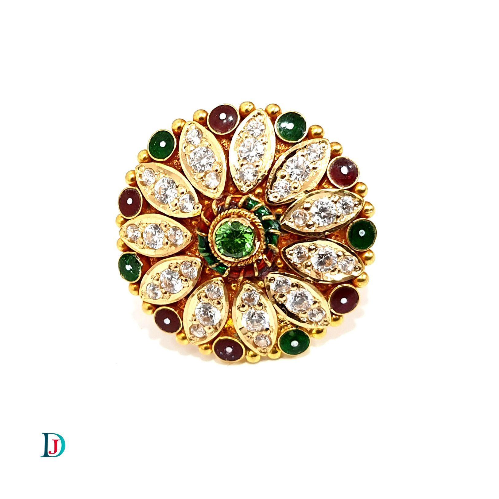 New and Latest Design of Desi Indian Rajasthani Gold Ladies-Ring 