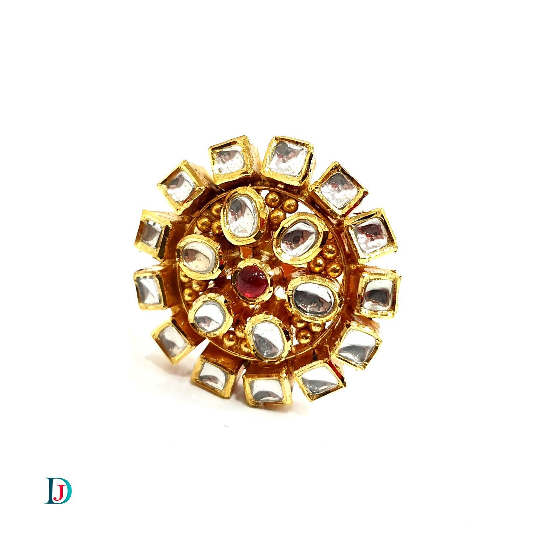 New and Latest Design of Desi Indian Rajasthani Gold Ladies-Ring 