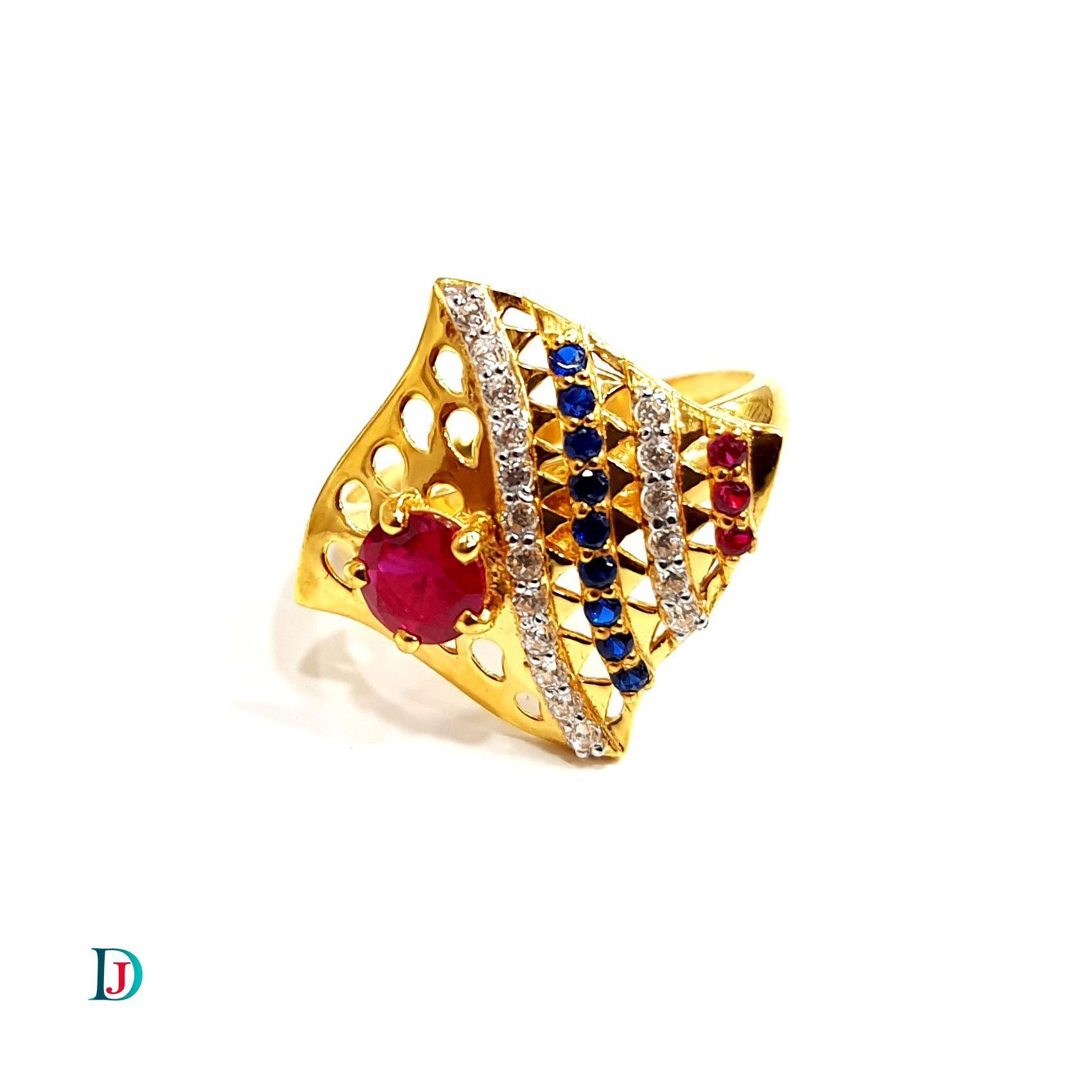 New and Latest Design of Desi Indian Rajasthani Gold Ladies-Ring 