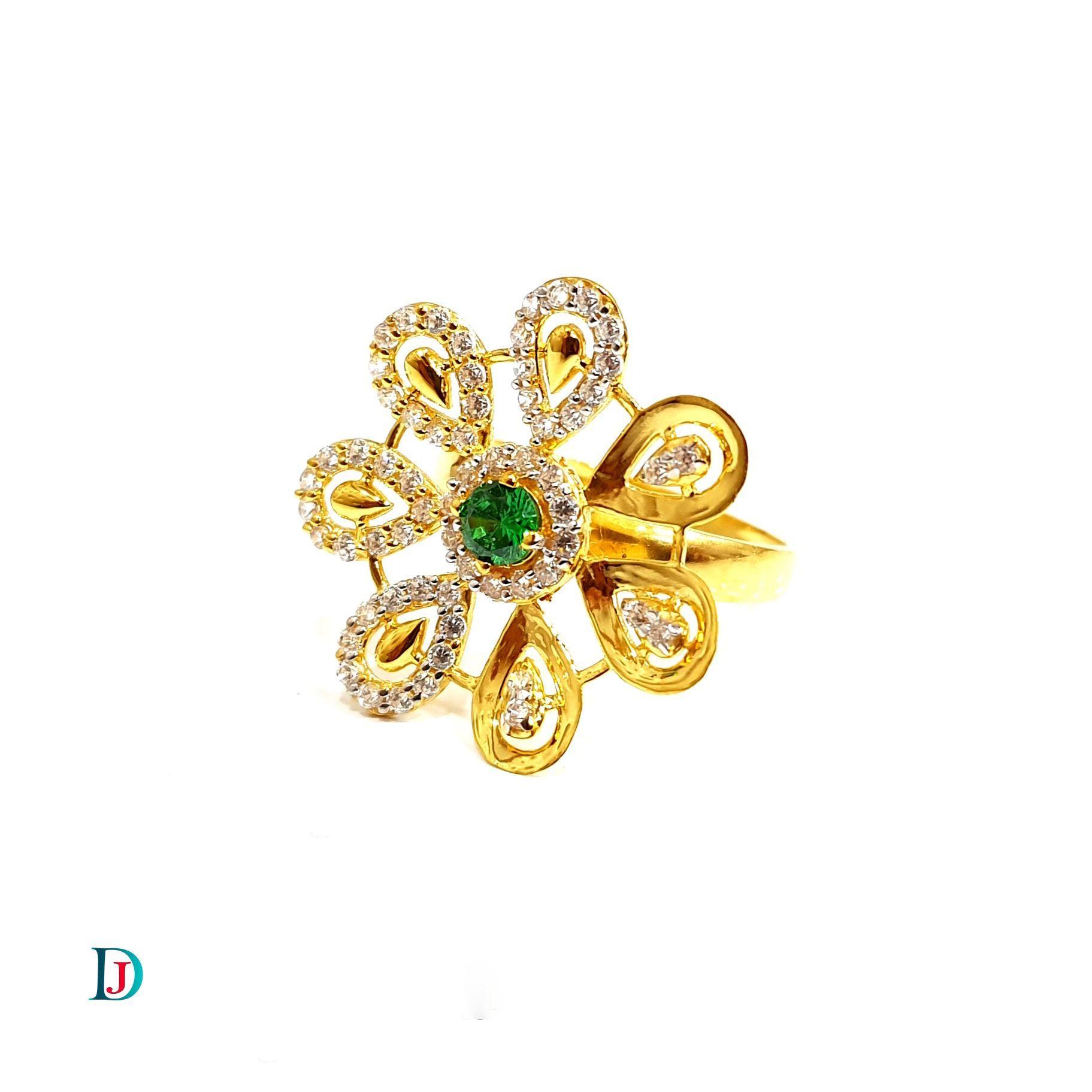 New and Latest Design of Desi Indian Rajasthani Gold Ladies-Ring 