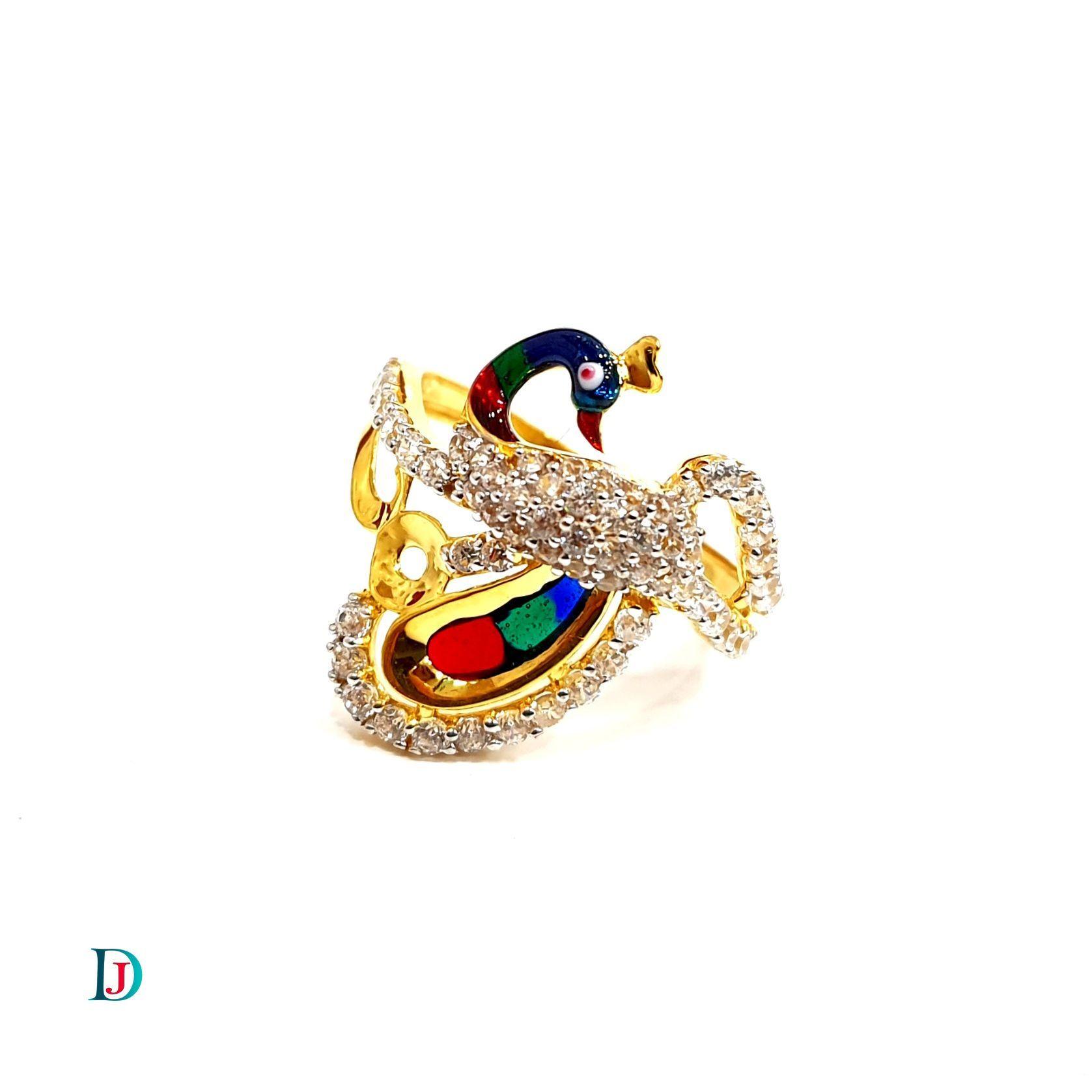 New and Latest Design of Desi Indian Rajasthani Gold Ladies-Ring 
