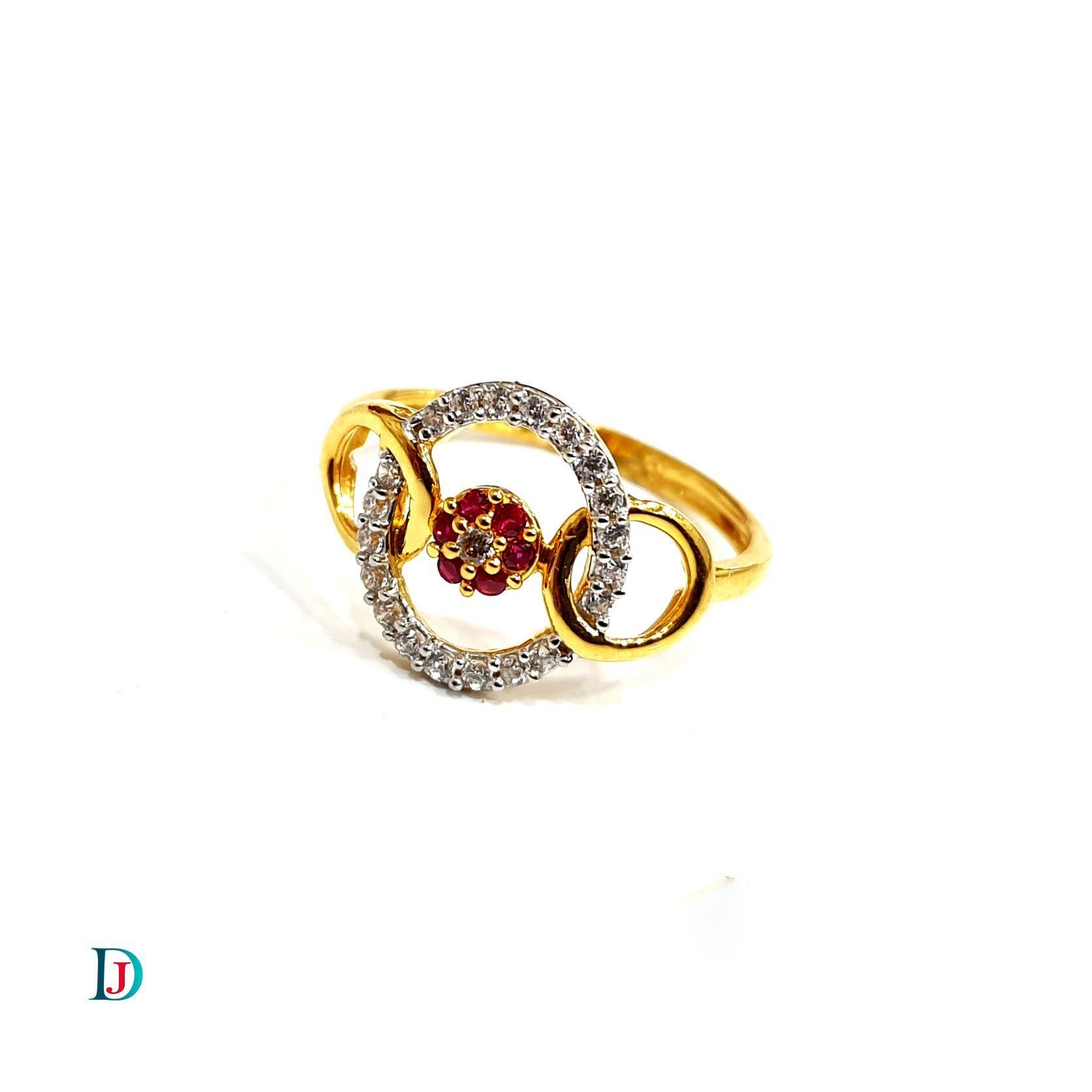 New and Latest Design of Desi Indian Rajasthani Gold Ladies-Ring 