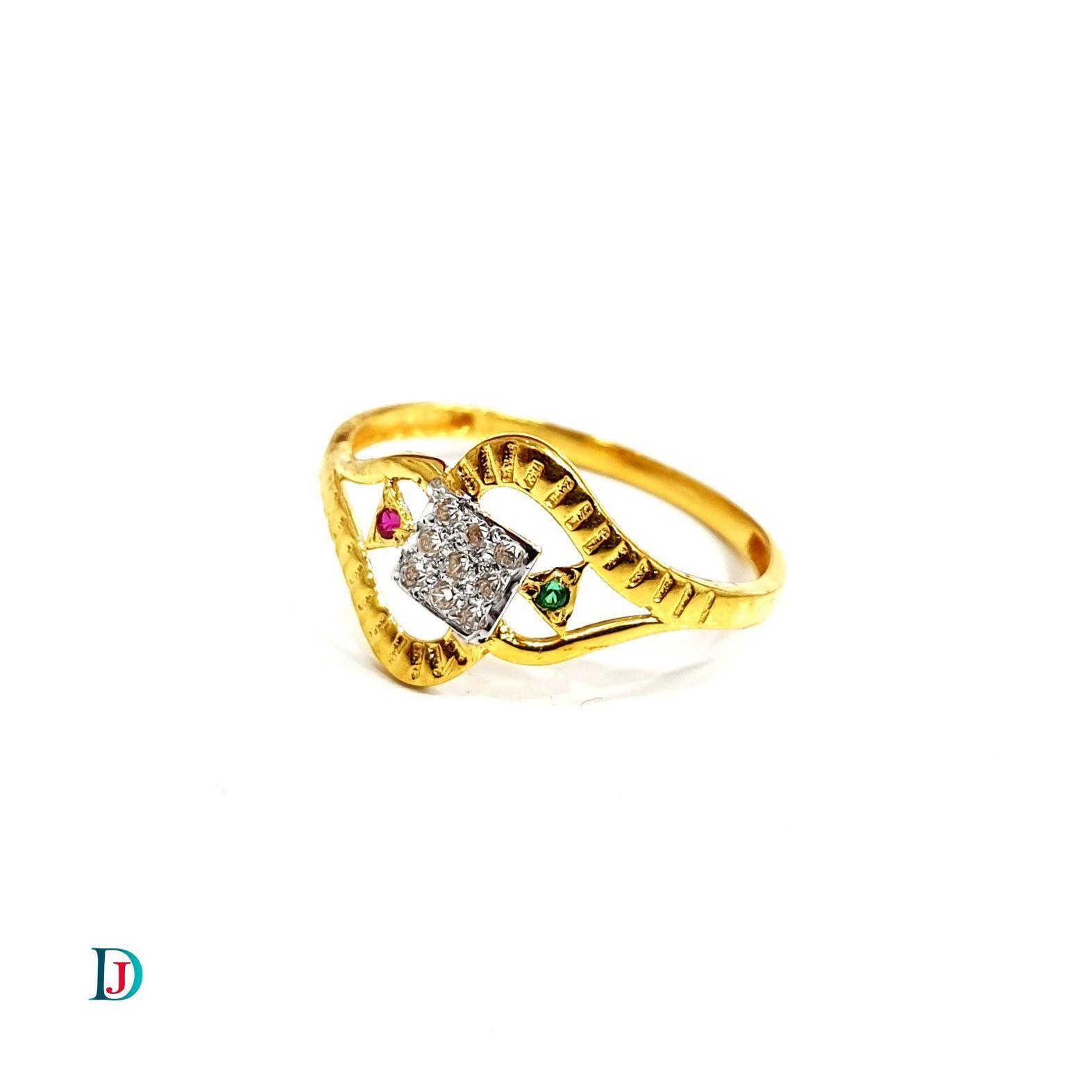 New and Latest Design of Desi Indian Rajasthani Gold Ladies-Ring 