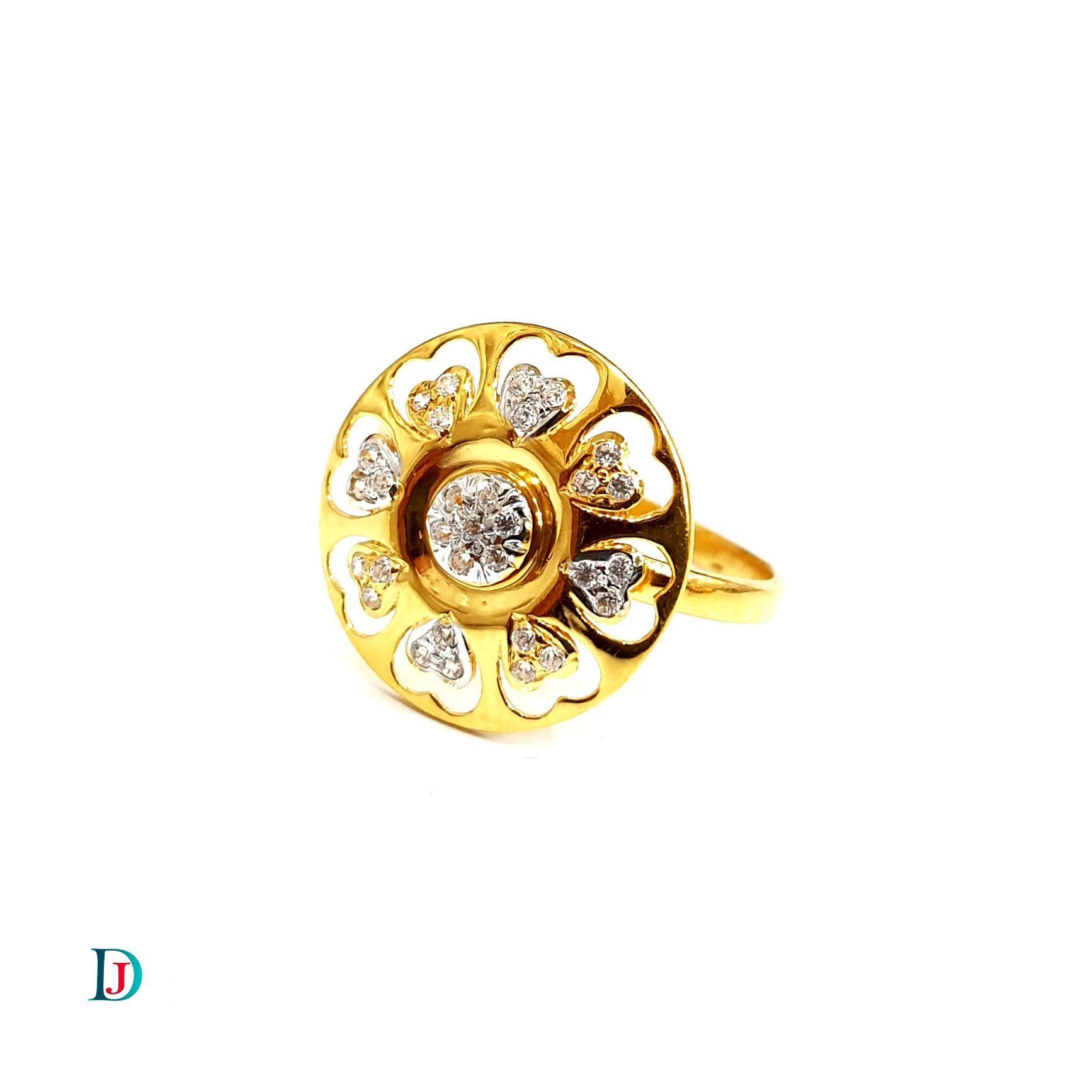 New and Latest Design of Desi Indian Rajasthani Gold Ladies-Ring 