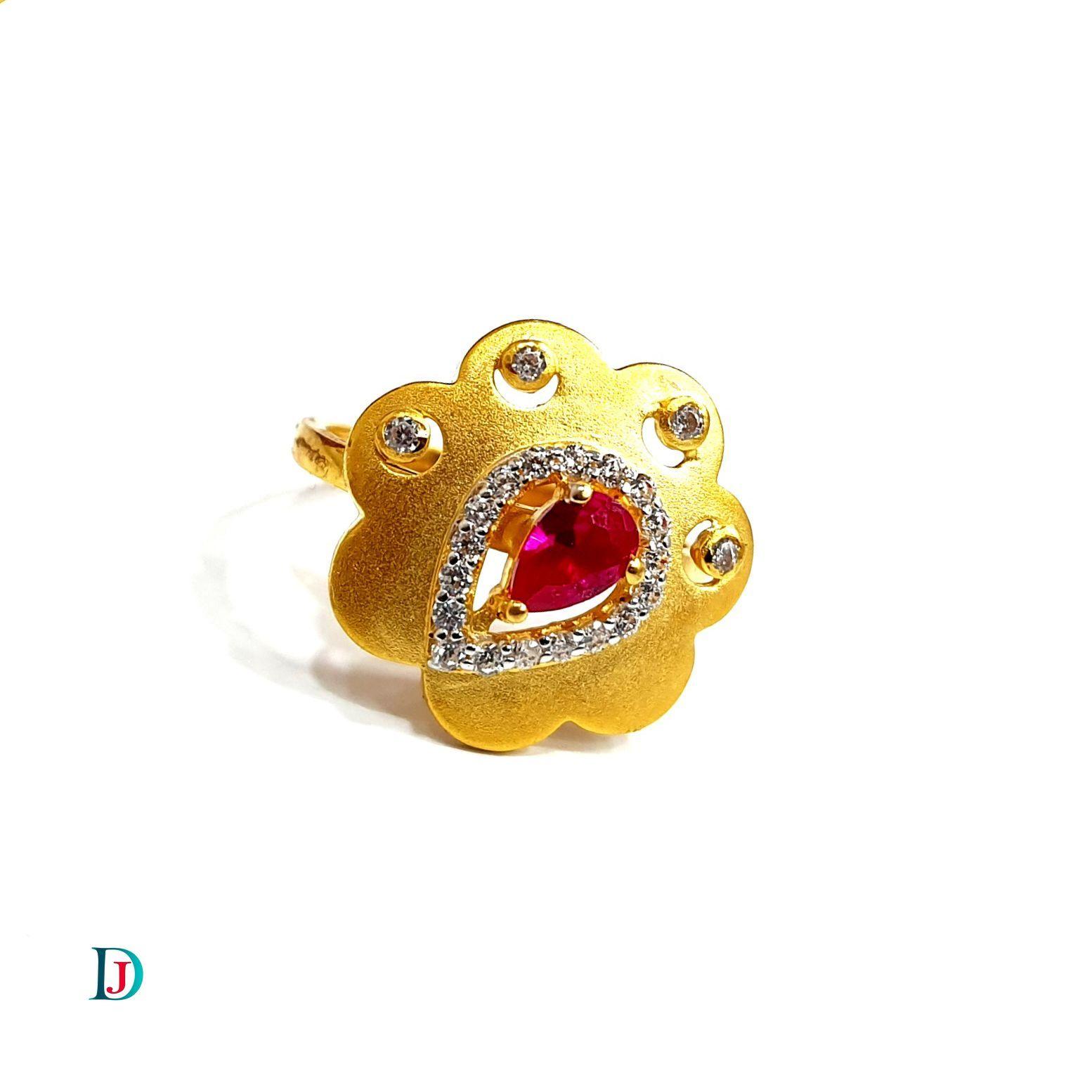 New and Latest Design of Desi Indian Rajasthani Gold Ladies-Ring 