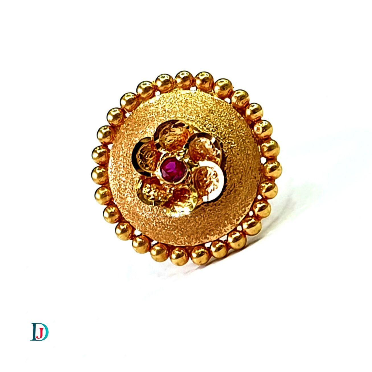 New and Latest Design of Desi Indian Rajasthani Gold Ladies-Ring 