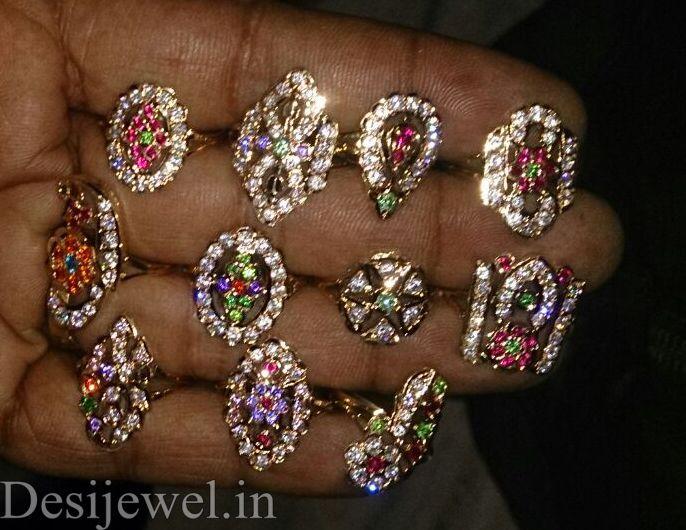 New and Latest Design of Rajasthani Desi gold Ladies-Ring 