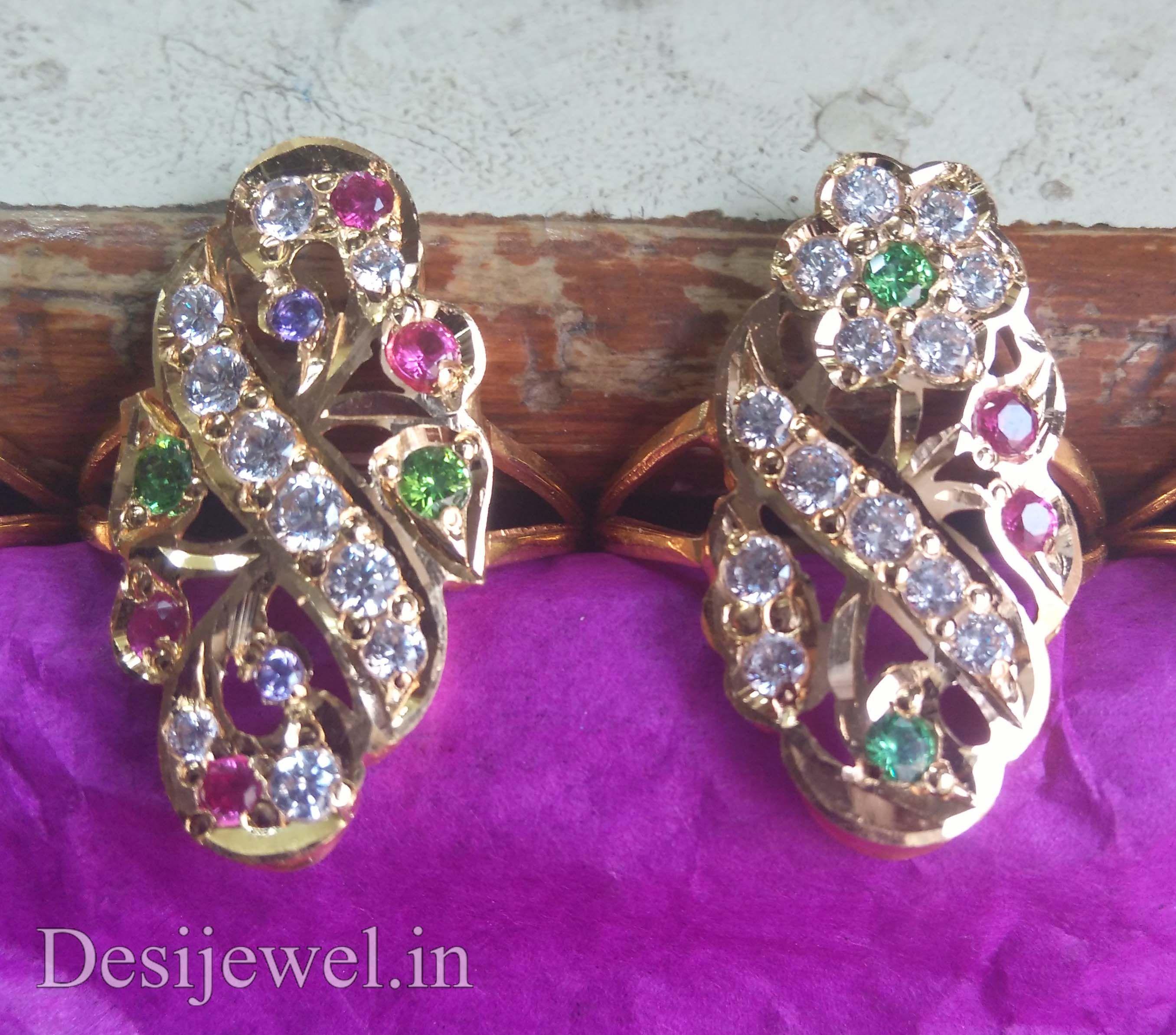 New and Latest Design of Rajasthani Desi gold Ladies-Ring  with weight 4 gm