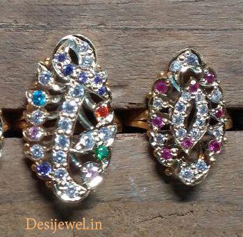 New and Latest Design of Rajasthani Desi gold Ladies-Ring 
