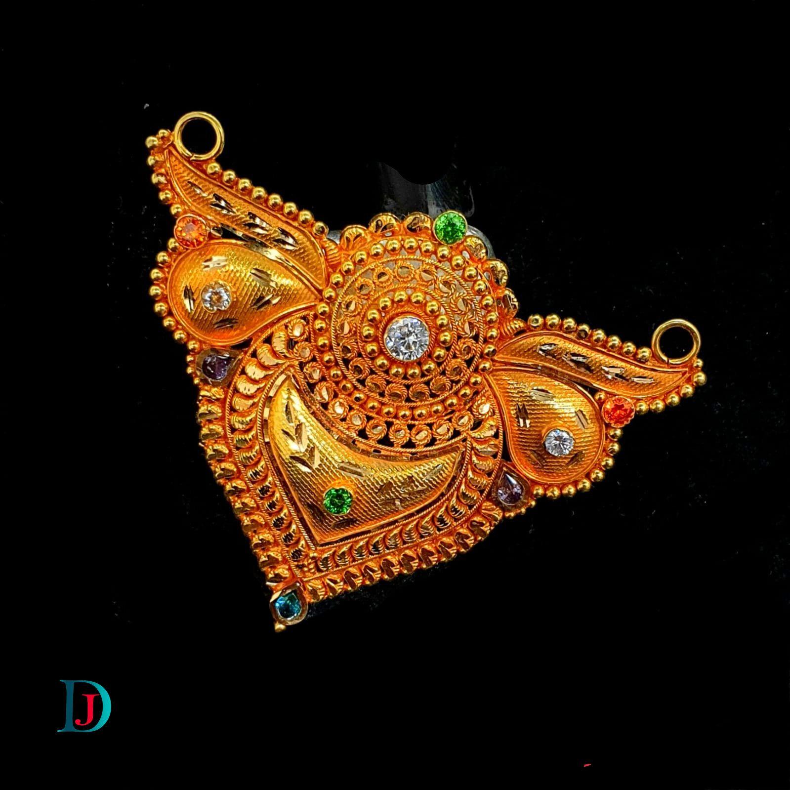 New and Latest Design of Desi Indian Rajasthani Gold Mangalsutra 