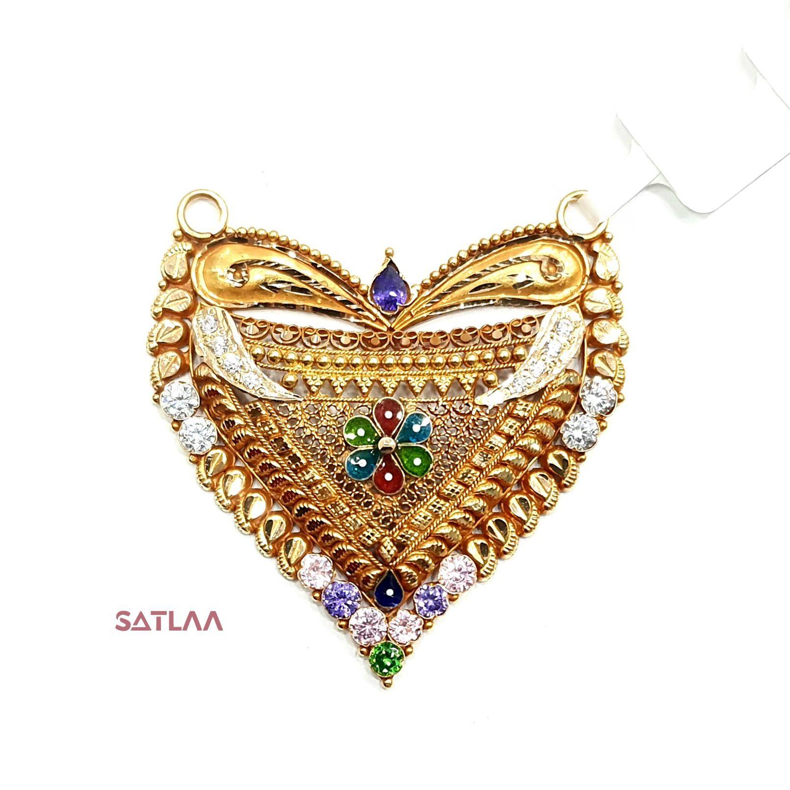 New and Latest Design of Satlaa Desi Indian Rajasthani Gold Mangalsutra 