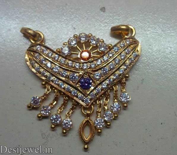 New and Latest Design of Rajasthani Desi gold Mangalsutra 