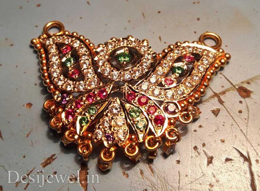 New and Latest Design of Rajasthani Desi gold Mangalsutra  with weight 7 gm