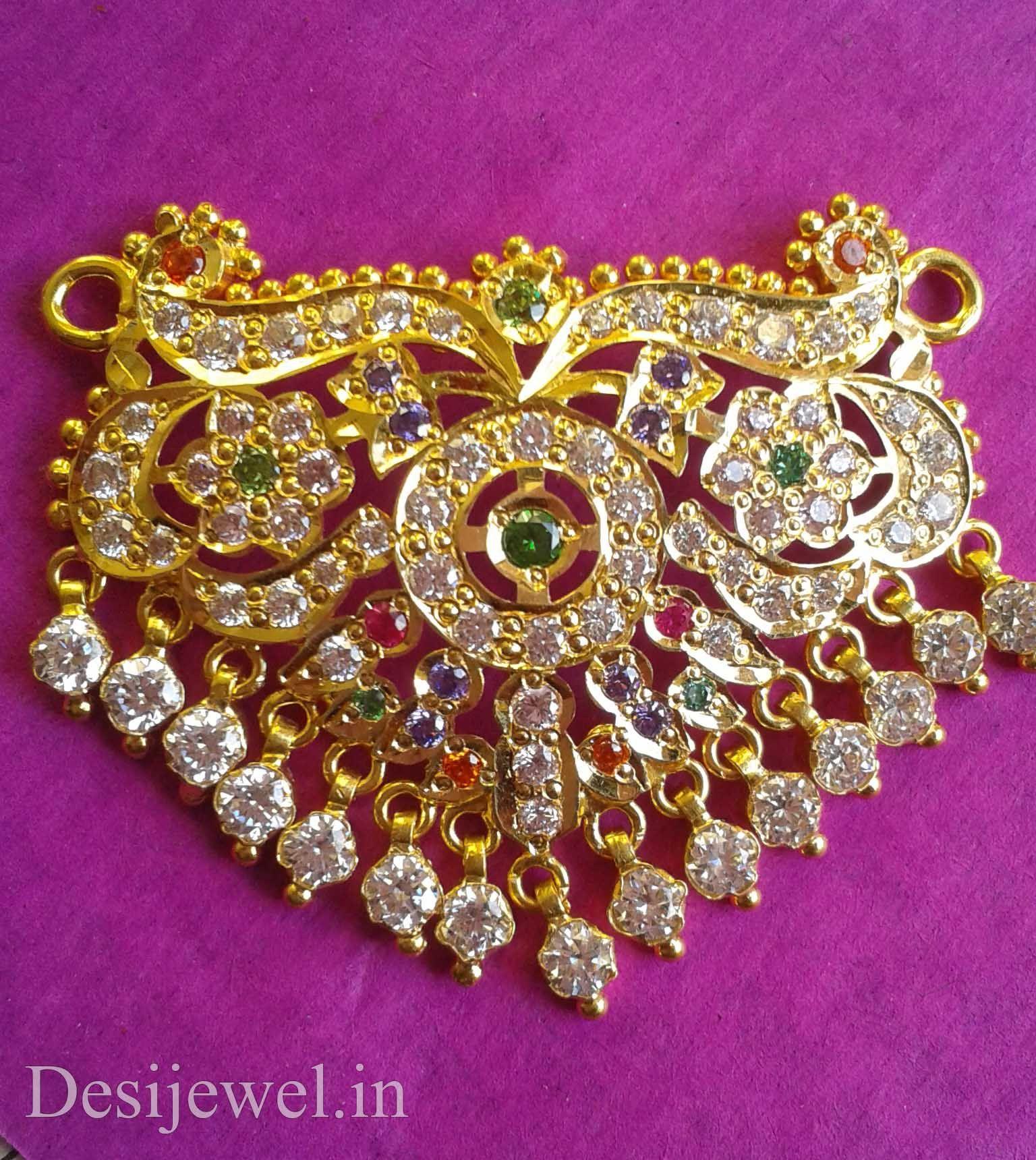 New and Latest Design of Rajasthani Desi gold Mangalsutra  with weight 7 gm