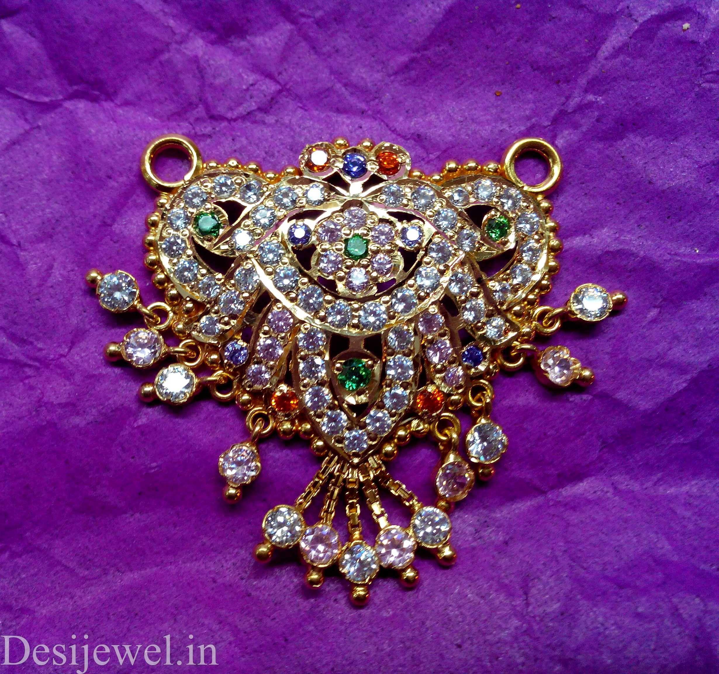 New and Latest Design of Rajasthani Desi gold Mangalsutra 