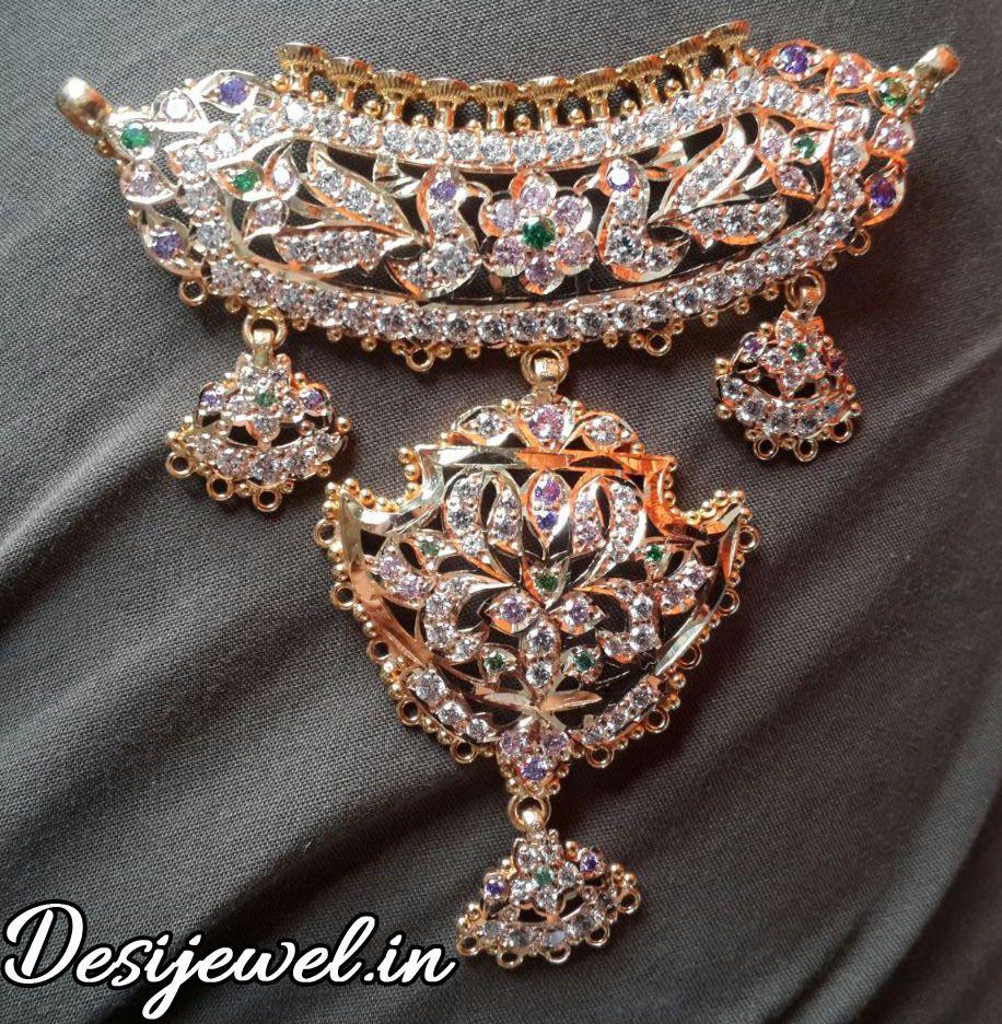 New and Latest Design of Rajasthani Desi gold Mini Gala-Aad 