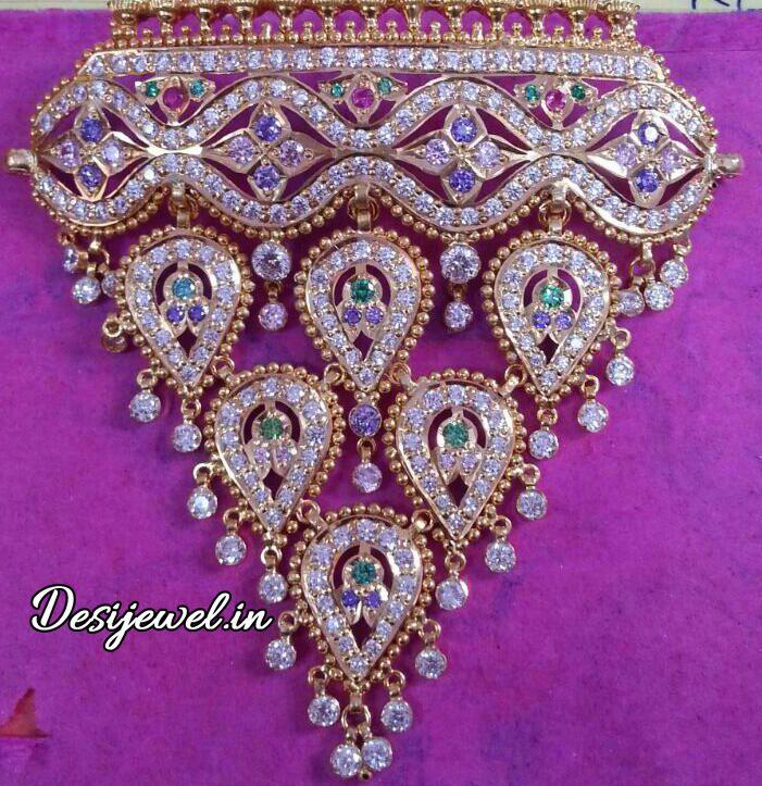 New and Latest Design of Rajasthani Desi gold Mini Gala-Aad 