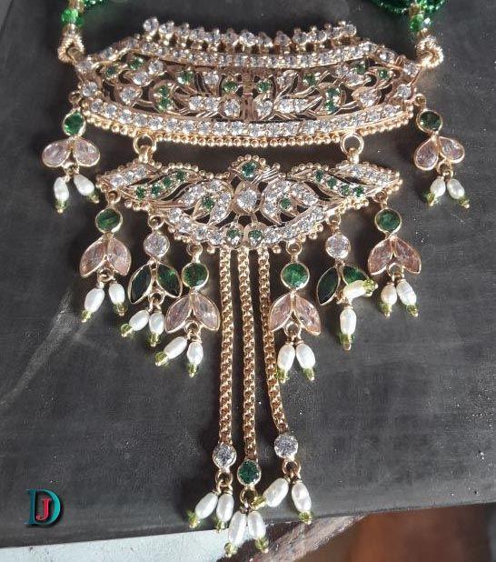 New and Latest Design of Rajasthani Desi gold Mini Gala-Aad 
