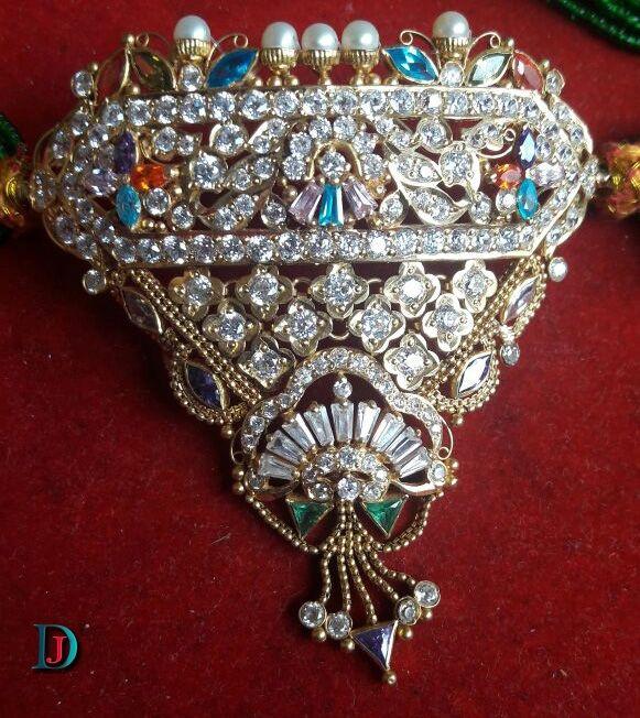 New and Latest Design of Rajasthani Desi gold Mini Gala-Aad 