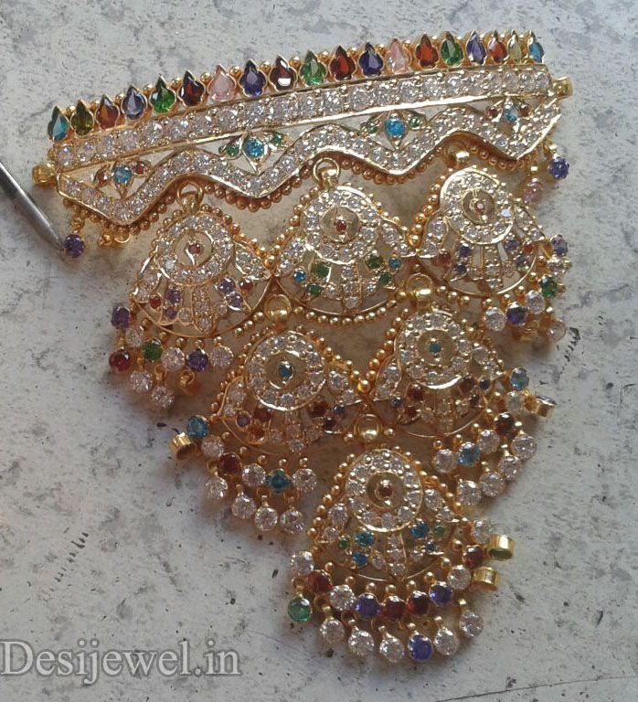 New and Latest Design of Rajasthani Desi gold Mini Gala-Aad 