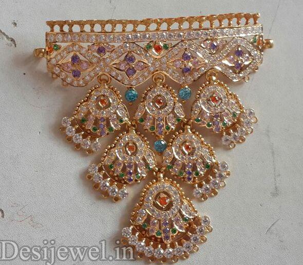 New and Latest Design of Rajasthani Desi gold Mini Gala-Aad 