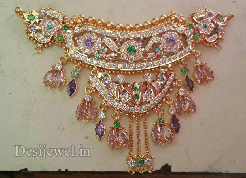 New and Latest Design of Rajasthani Desi gold Mini Gala-Aad 