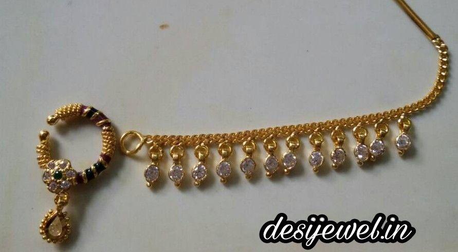 New and Latest Design of Rajasthani Desi gold naak-Nath 