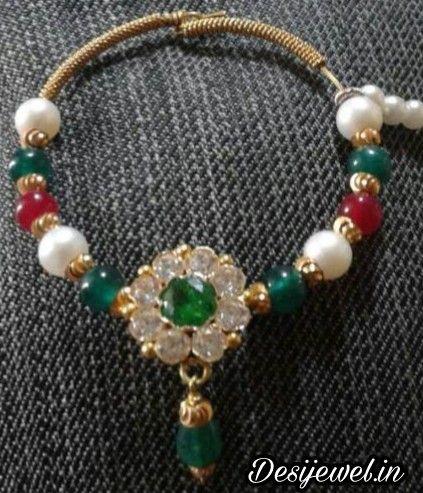 New and Latest Design of Rajasthani Desi gold naak-Nath 