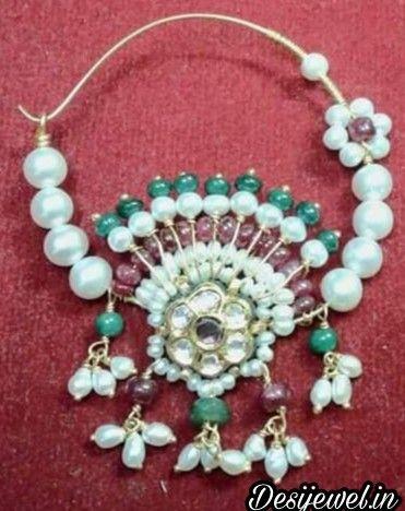 New and Latest Design of Rajasthani Desi gold naak-Nath 