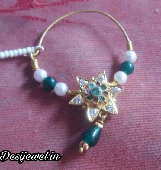 New and Latest Design of Rajasthani Desi gold naak-Nath 