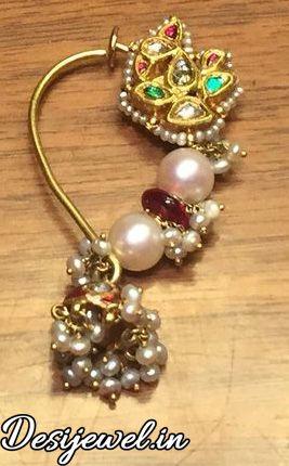 New and Latest Design of Rajasthani Desi gold naak-Nath 