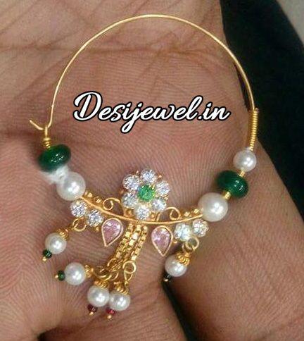 New and Latest Design of Rajasthani Desi gold naak-Nath 