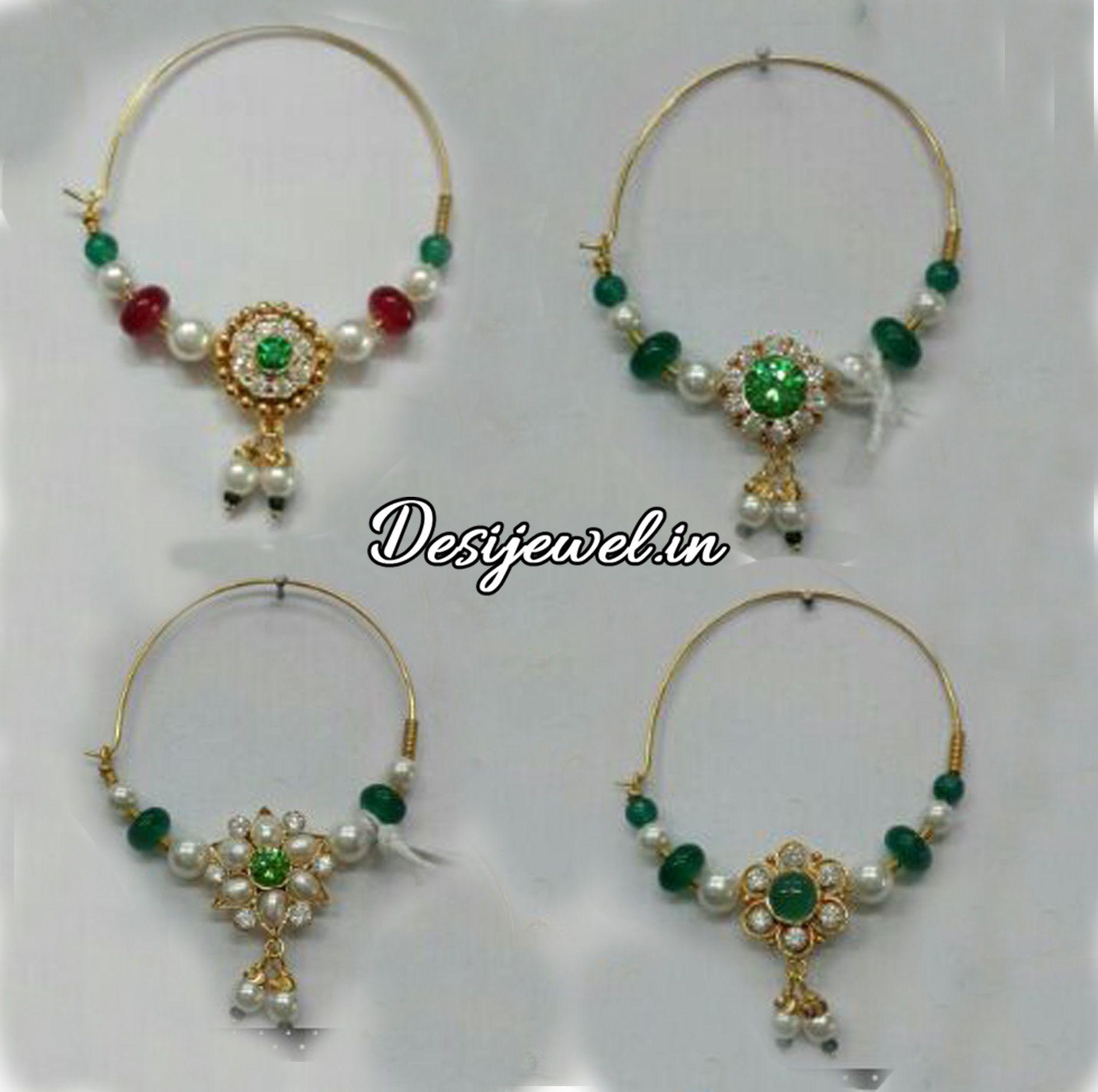 New and Latest Design of Rajasthani Desi gold naak-Nath 