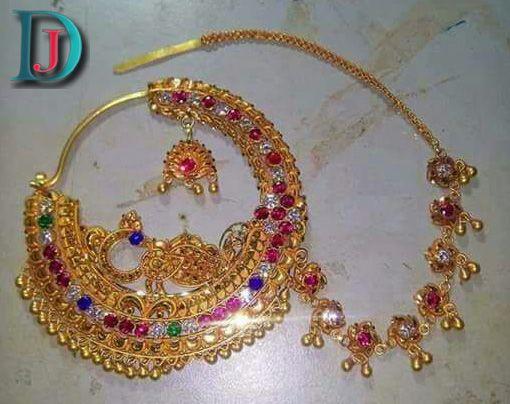 New and Latest Design of Rajasthani Desi gold naak-Nath 