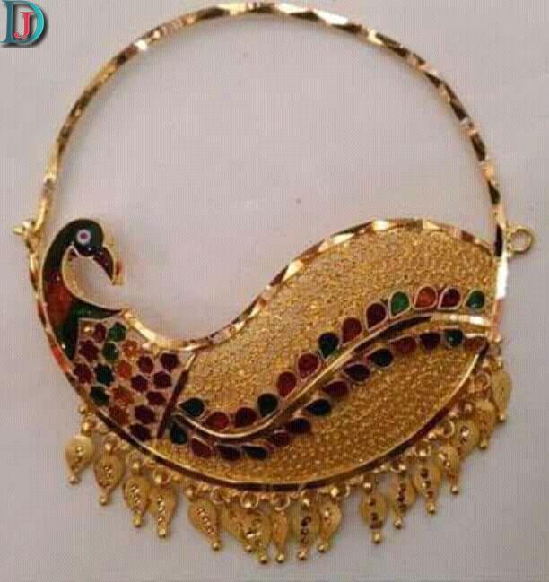 New and Latest Design of Rajasthani Desi gold naak-Nath 