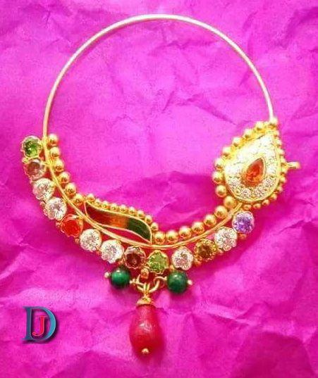 New and Latest Design of Rajasthani Desi gold naak-Nath 