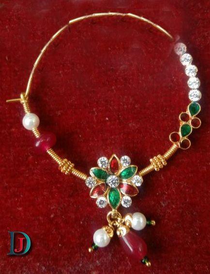 New and Latest Design of Rajasthani Desi gold naak-Nath 