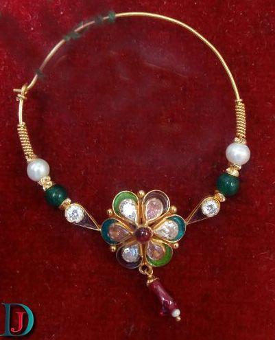 New and Latest Design of Rajasthani Desi gold naak-Nath 