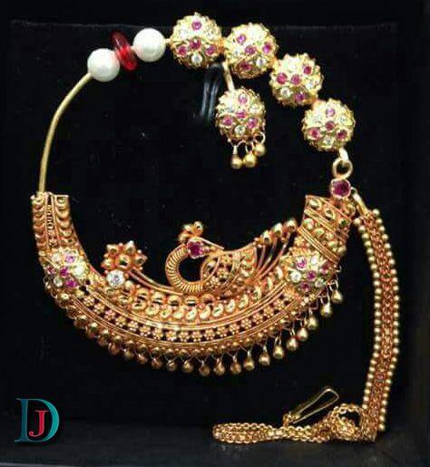 New and Latest Design of Rajasthani Desi gold naak-Nath 