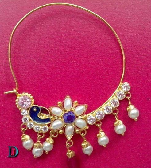 New and Latest Design of Rajasthani Desi gold naak-Nath 
