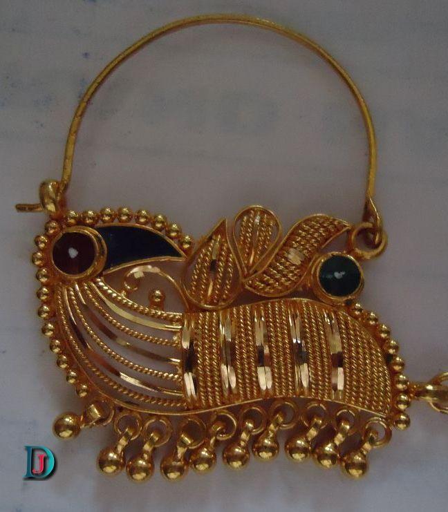 New and Latest Design of Rajasthani Desi gold naak-Nath 