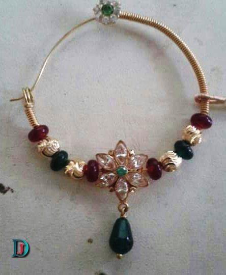 New and Latest Design of Rajasthani Desi gold naak-Nath 