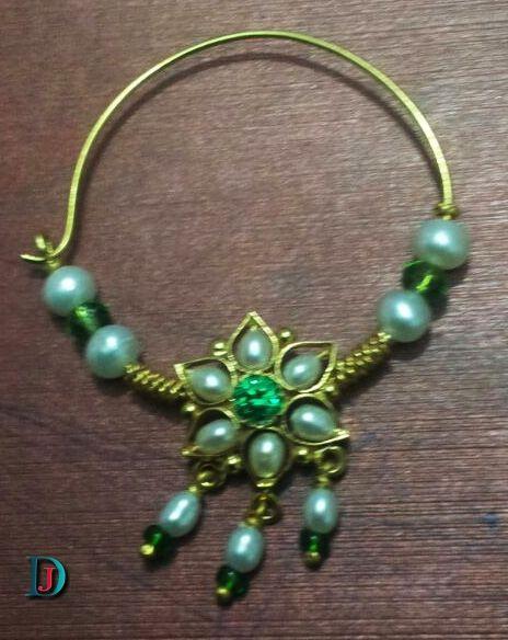 New and Latest Design of Rajasthani Desi gold naak-Nath 