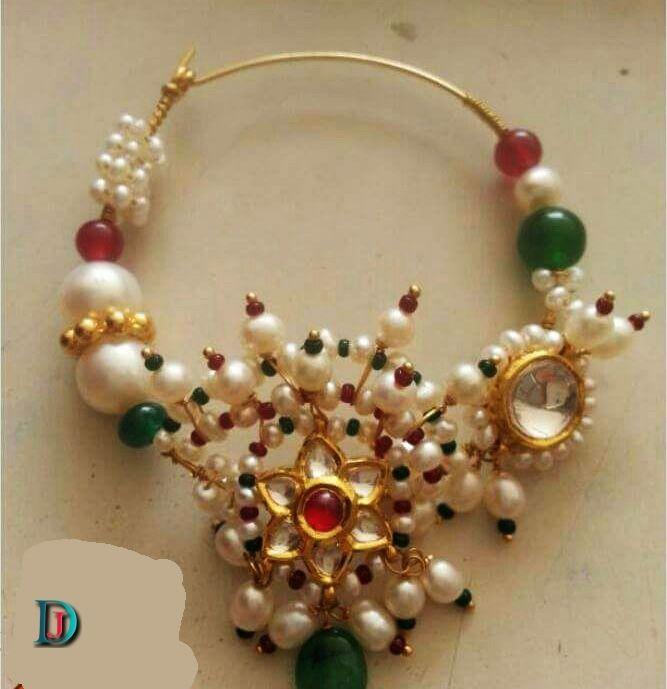 New and Latest Design of Rajasthani Desi gold naak-Nath 