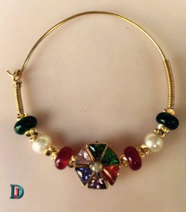 New and Latest Design of Rajasthani Desi gold naak-Nath 