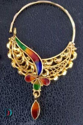 New and Latest Design of Rajasthani Desi gold naak-Nath 