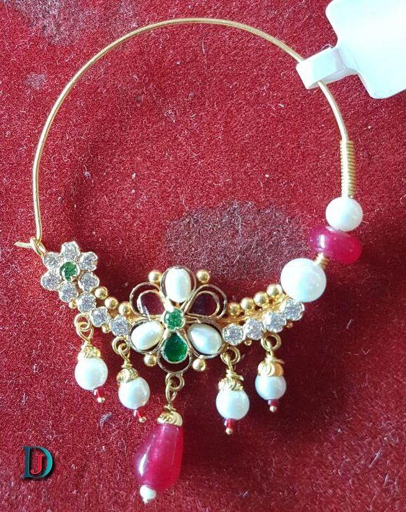 New and Latest Design of Rajasthani Desi gold naak-Nath 