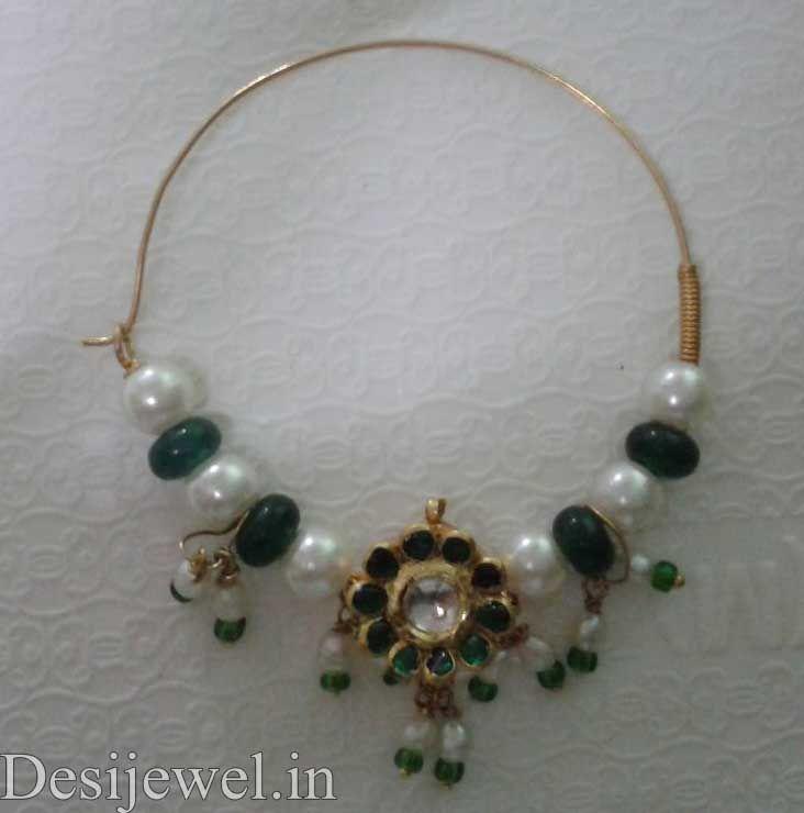 New and Latest Design of Rajasthani Desi gold naak-Nath 